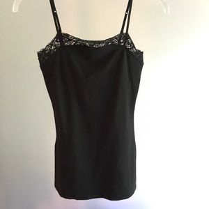 NWOT Express Black Lace Tank Top Size XS